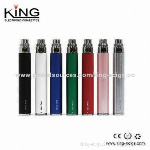 Popular Electronic Cigarette eGo Battery KE-eGo-T with 650/900/1,100mAh Capacity